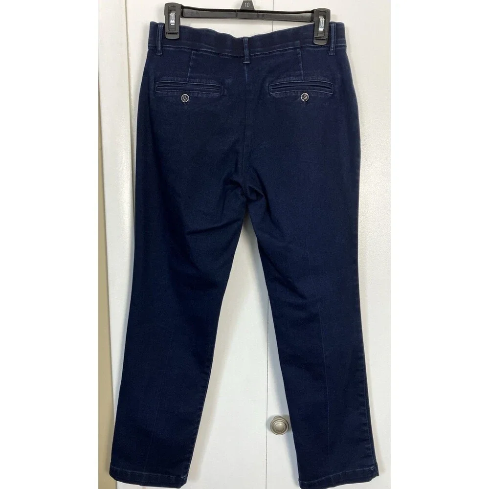 Lee Petite Regular Fit Straight Leg Mid Rise Jean Flex Motion Size 6